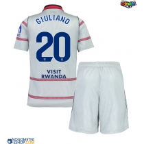 Otroški Nogometni dresi Atletico Madrid Giuliano Simeone #20 Tretji 2026-27 Kratek Rokav (+ Kratke hlače)